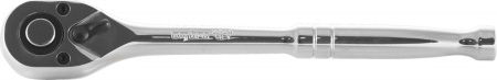283801 Рукоятка трещоточная 3/8"DR, металлическая ручка, 72 зубца