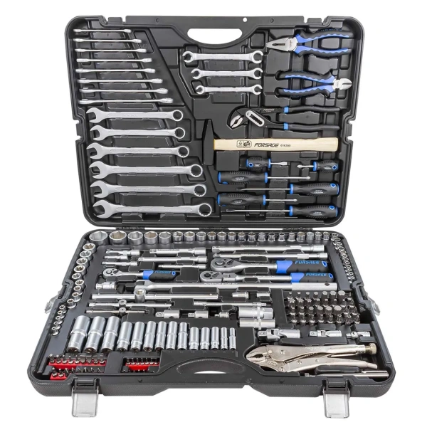 Набор инструментов 180пр. 1/4''3/8''1/2''(6гр.)(4-32мм)