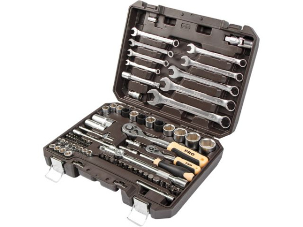 Набор головок и ключей 82пр. 1/4",1/2" PRO STARTUL DAKAR (PRO-082DK)