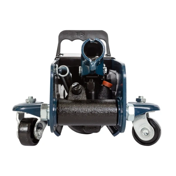 Домкрат подкатной гидравлический 2,5т (h min 135мм, h max 387мм) с резиновой накладкой