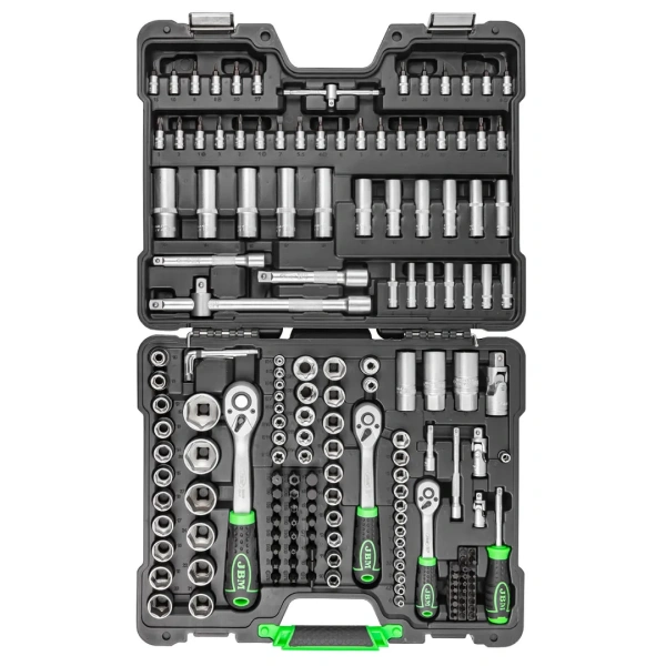 Набор инструментов 179пр.1/4''3/8''1/2''(6гр.)(4-32мм)