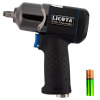 Licota PAW-03033 Гайковерт пневматический ударный 3/8" 705 Нм (72 кГм), компактный, композитный