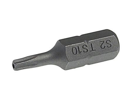Бита TORX 5-ти гранная с отверстием JTC 1192510 (TS10Hх25 мм, 1/4")