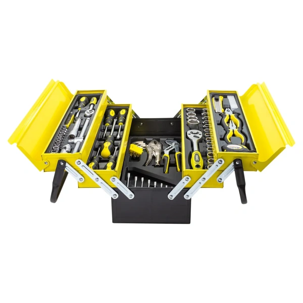 Набор инструментов 83пр. 1/2''(6гр)(8-32мм),в складном металлическом кейсе