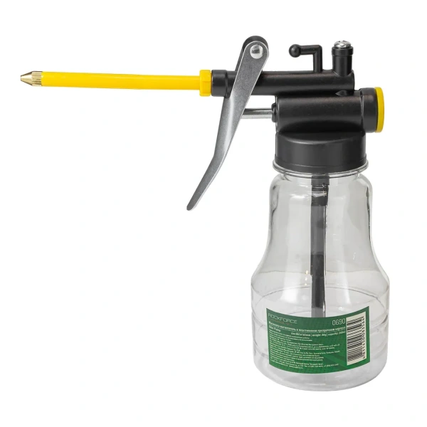 Масленка-нагнетатель в пластиковом прозрачном корпусе, 300мл