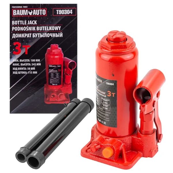 Домкрат бутылочный 3т