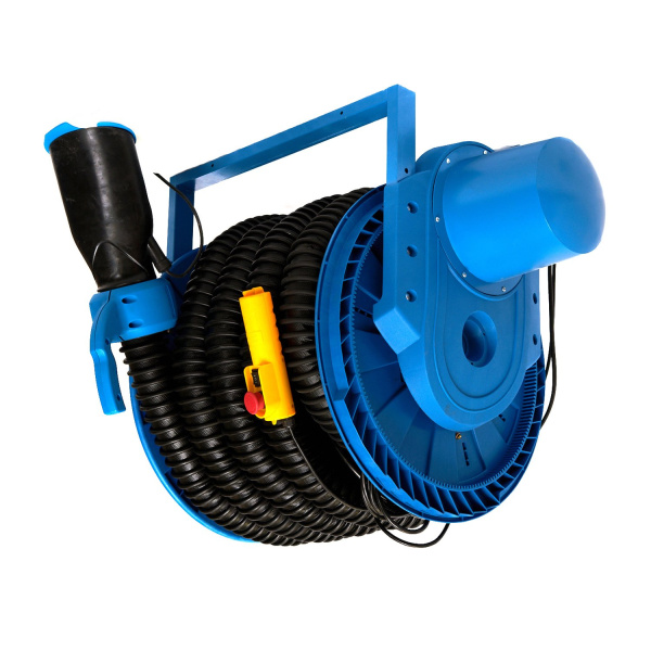 Катушка электрическая для удаления выхлопных газов ROSSVIK CA500D07608 (шланг 76 мм*8 м)
