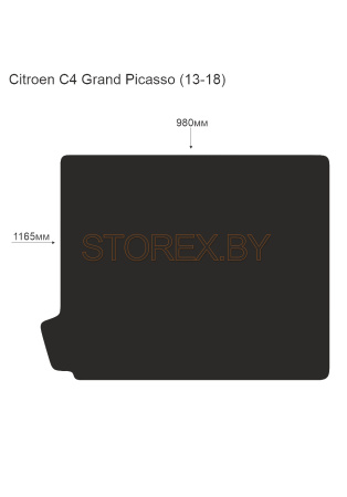 Citroen C4 Grand Picasso (13-18) Багажник copy