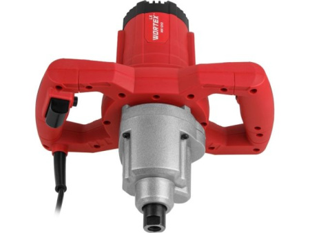 Миксер строительный WORTEX LX MX 1213 в кор. 1200 Вт, 2 скор., M14, рег.об. + насадка