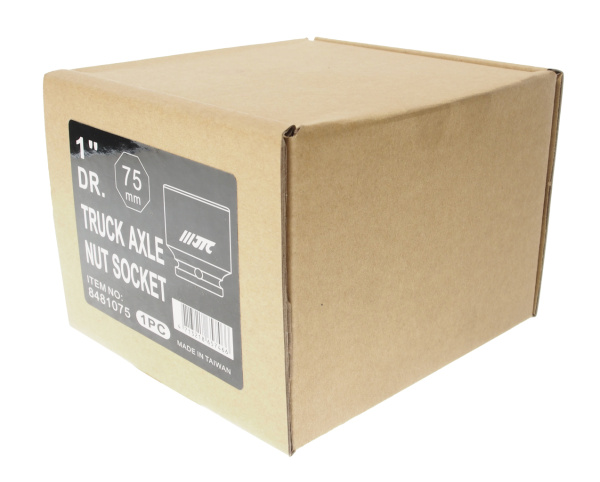 Головка торцевая 8-ми гранная ударная JTC 8481075 (1", 75 мм)