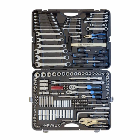 Набор инструментов 202пр.1/4''&3/8''&1/2''(6-гр.)(4-32мм)