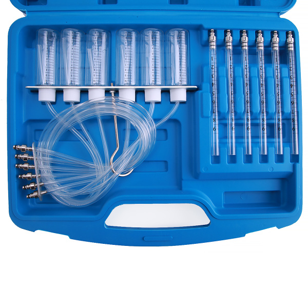 Набор для проверки инжекторов Common Rail по обратному сливу Car-Tool CT-1428A