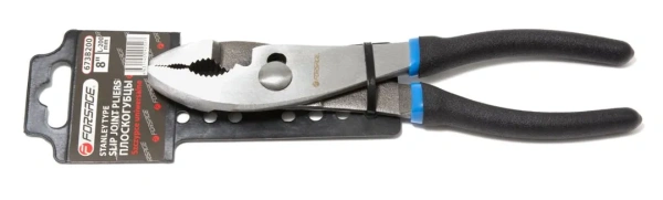 Пассатижи переставные двухпозиционные 8''-200мм, на пластиковом держателе