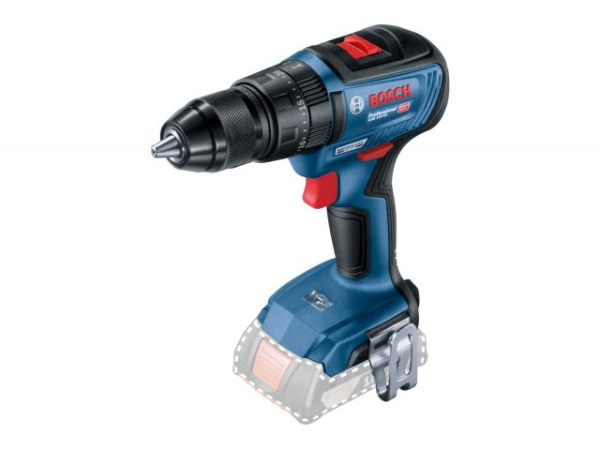 Аккум. ударная дрель-шуруповерт BOSCH GSB 18V-50 в кор. (18.0 В, БЕЗ АККУМУЛЯТОРА, 2 скор., 50 Нм, шурупы до 10 мм, сверление в металле до 13 мм)