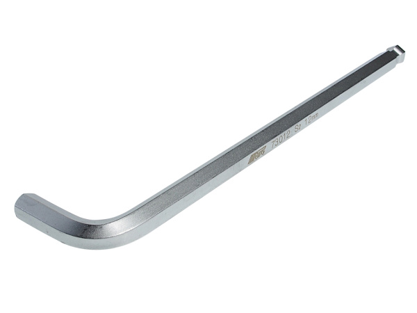 Ключ шестигранный Г-образный HEX шаровый экстрадлинный JTC 73012 (12 мм, L=250 мм)