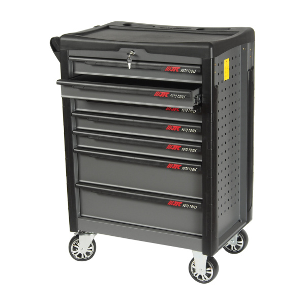 Тележка инструментальная серая JTC 5021C (7 секций)