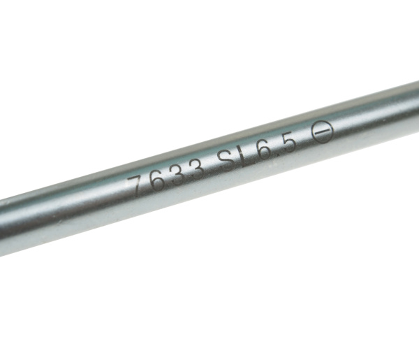 Отвертка шлицевая усиленная JTC 7633 (SL 6,5х200 мм)