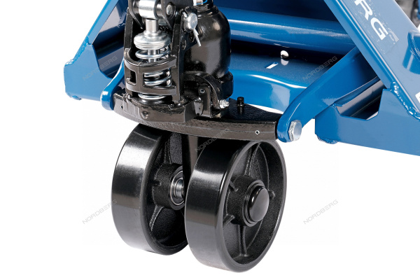 Тележка складская гидравлическая 2,5 т, с ПУ колесами N3905-25