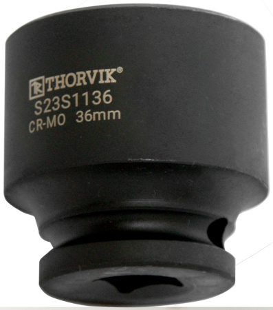 Головка торцевая ударная Thorvik S23S1136 (1/2"DR, 36 мм)