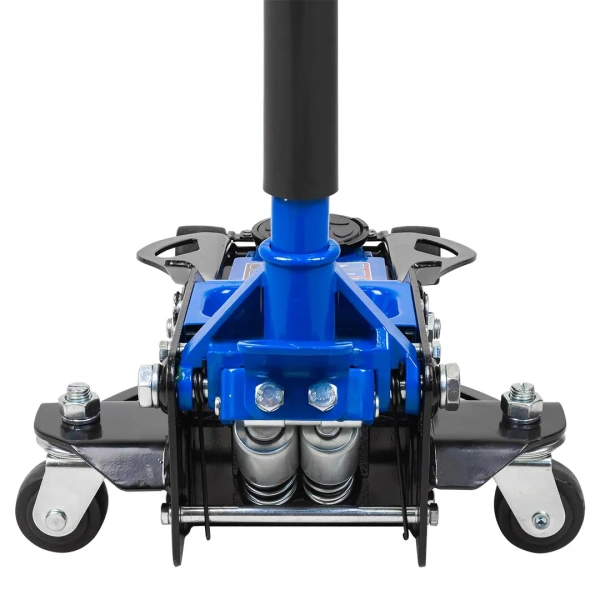 Домкрат подкатной гидравлический двухпоршневой 4т