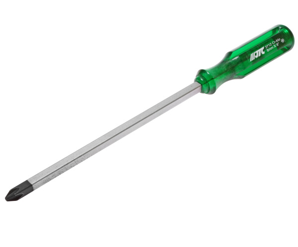 Отвертка крестовая со сквозным стержнем JTC 3712 (PH 3,0х200 мм)