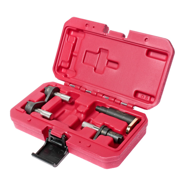 Набор фиксаторов распредвала для установки фаз ГРМ JTC4769 (VW, SKODA дв.OEMT10120, Т10121, Т10123, в кейсе)