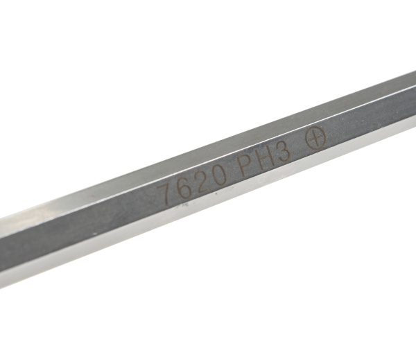 Отвертка крестовая усиленная со сквозным стержнем JTC 7620 (PH 3,0х150 мм)