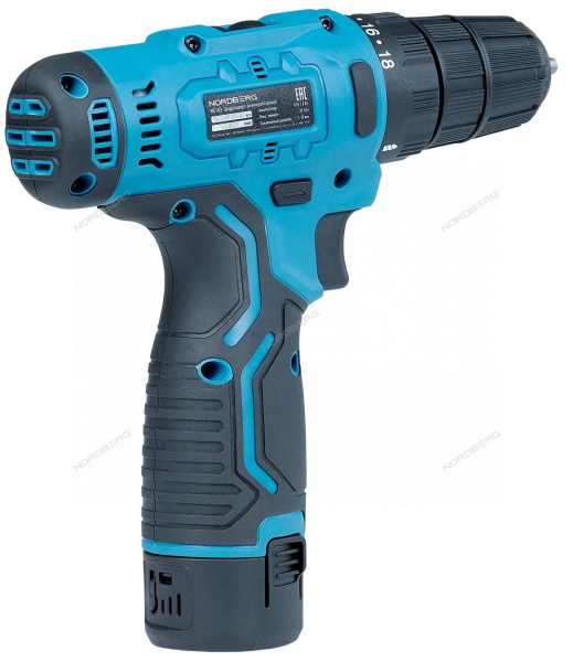 Шуруповерт аккумуляторный NORDBERG NE103K (с аккумулятором и зарядным устройством)