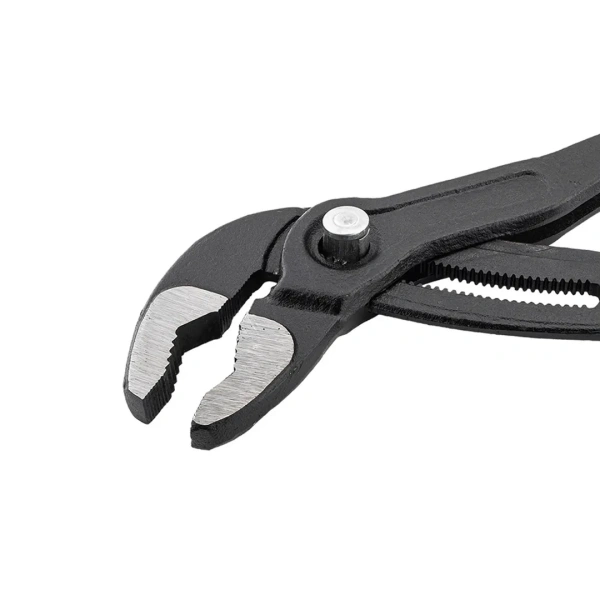 Пассатижи переставные сантехнические с кнопкой фиксации Cr-V 12''-300мм, на блистере