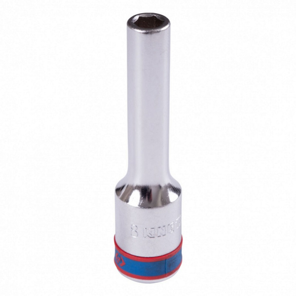 Головка торцевая глубокая шестигранная KING TONY 4245**M, 1/2", 8-14 мм