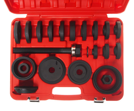 Набор съемников подшипников передних ступиц JTC 1001A (25 предметов)