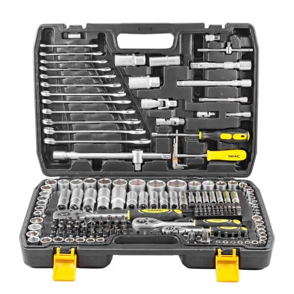 Набор инструментов 216пр. 1/4''3/8''1/2''(6гр.)(4-32мм)