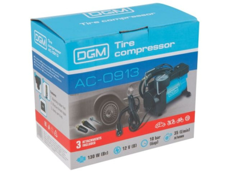 Компрессор автомобильный DGM AC-0913