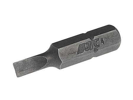 Бита шлицевая JTC 1123004 (0,8х4х30 мм, 1/4" DR, S2)