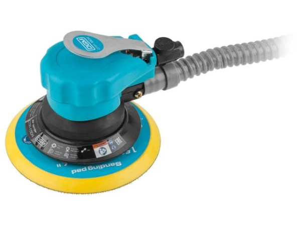 Пневмошлифмашина эксцентриковая DGM DTP-1504 с пылеотсосом