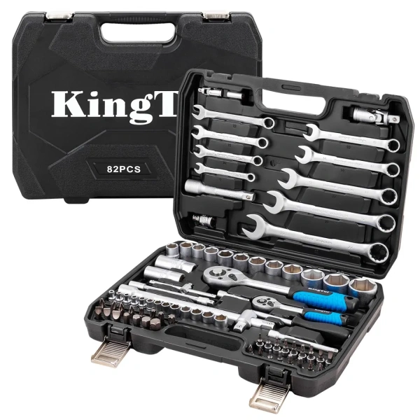 Набор инструментов 82пр.1/4'',1/2''(6гр.)(4-32мм)