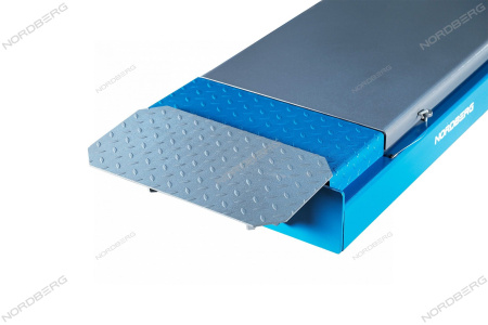 Подъемник ножничный для сход-развала NORDBERG N635-4,5 (4,5 т, 380 В, 2 уровня, с авар. опусканием, синий/серый)