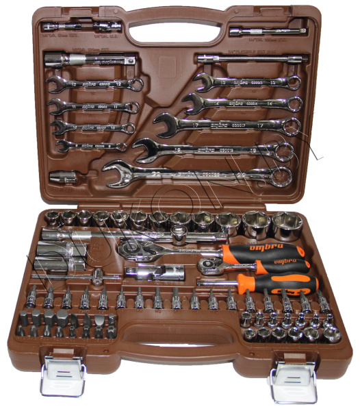 Набор инструмента универсальный Ombra OMT82S12 (82 пр.)