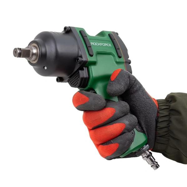 Пневмогайковерт ударный ''Twin Hammer''с реверсом и регулировкой усилия 1/2''(1400Hм, 7000 об/мин,6.3bar,вес 3.2кг)