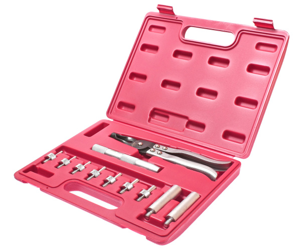 Набор инструментов для демонтажа/монтажа сальников клапанов в кейсе JTC 1717