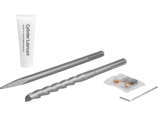 Перфоратор BULL BH 5001 в чем. 1500 Вт, 5-15 Дж, 50 мм, 2 реж. + 1 зуб., 1 сверло, SDS-max, рег. об.