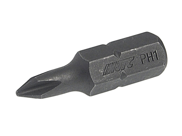 Бита крестовая JTC 1213001 (PH1х30 мм, 5/16" DR, S2)