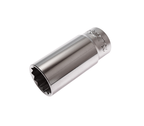 Головка торцевая 12-ти гранная глубокая JTC 47725 (1/2", 25 мм, L=76 мм)