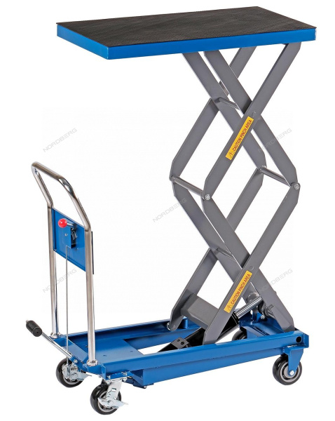 Стол подъемный гидравлический 500 кг двойные ножницы NORDBERG N3T500