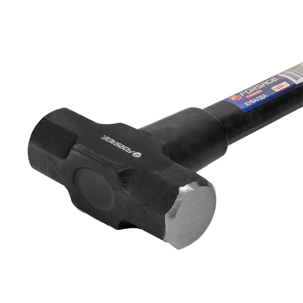 Кувалда с фиберглассовой ручкой и резиновой противоскользящей накладкой (1800г,L-665мм)