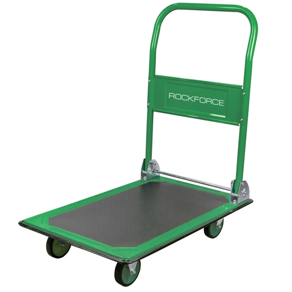 Тележка платформенная ручная складная (г/п 150кг, 735х470х830, 100мм-Ø колес)