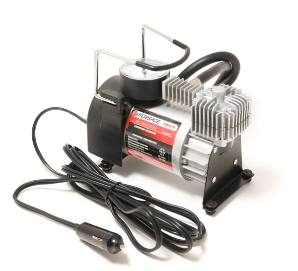 Компрессор поршневой автомобильный F-20141175 ''FORSAGE''(35л/мин, 15А) 12V