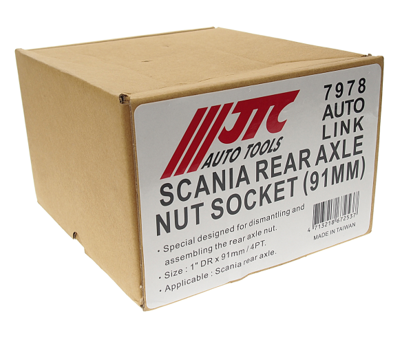 Головка ступичная для заднего моста JTC 7978 (91 мм, SCANIA)