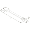 GARWIN PRO 602105-15 Ключ комбинированный трещоточный 15 мм