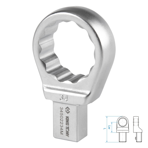 Насадка накидная серии FIT KING TONY 34502234M (34 мм, 14х18 мм)